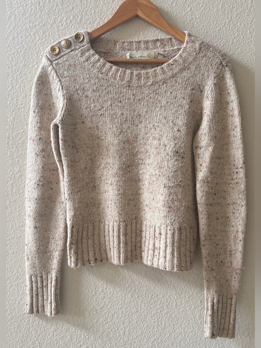 Anthropologie Charlie and Robin Wool Sweater